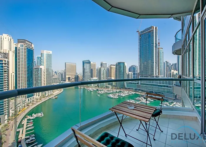 Full Marina And Ain Dubai Wheel View 1Br At The Point Dubai Marina By Deluxe Holiday Homes