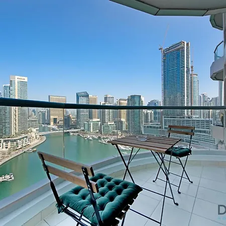 Full Marina And Ain Dubai Wheel View 1Br At The Point Dubai Marina By Deluxe Holiday Homes Exterior photo